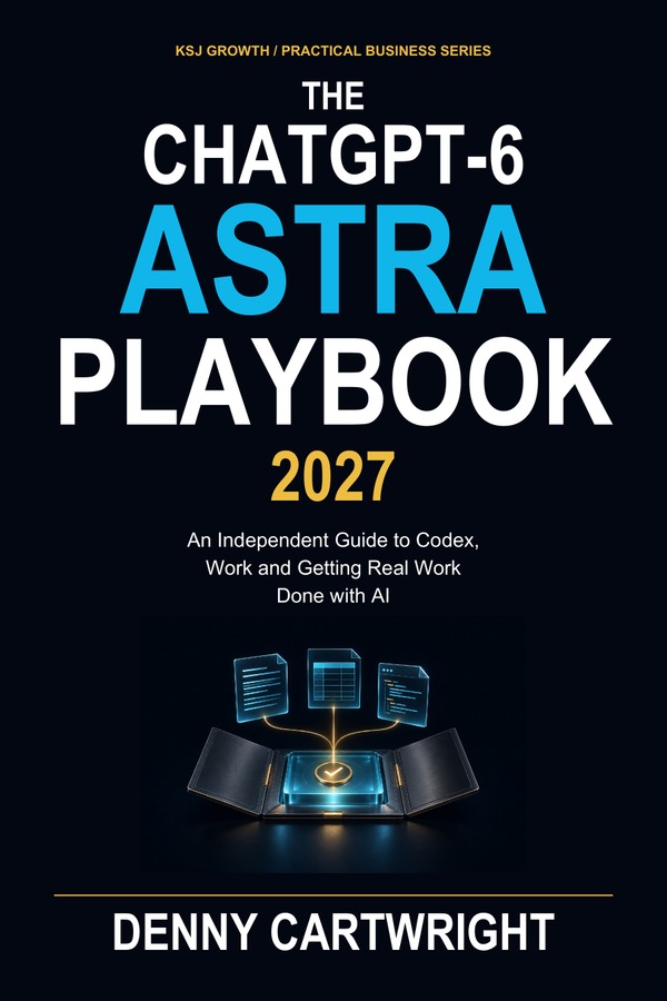 The ChatGPT-6 Astra Playbook 2027 by Denny Cartwright.
